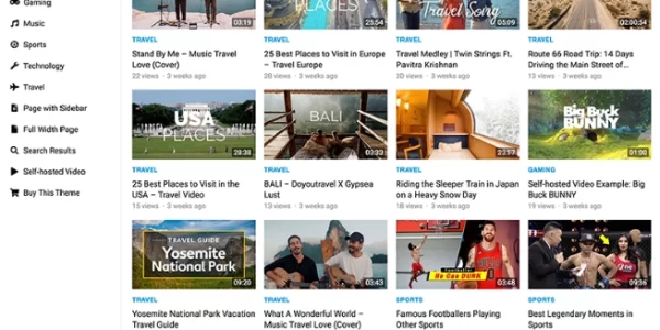 WP Enjoy – JustVideo Pro 1.0.7 GPL Theme