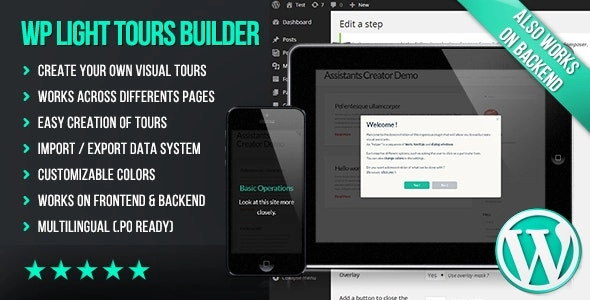 WP Light Tours Builder 3.43 GPL Plugins