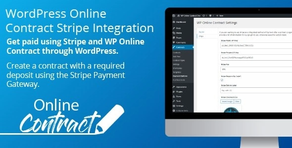 WP Online Contract Stripe Payments 2.1.3 GPL Plugins
