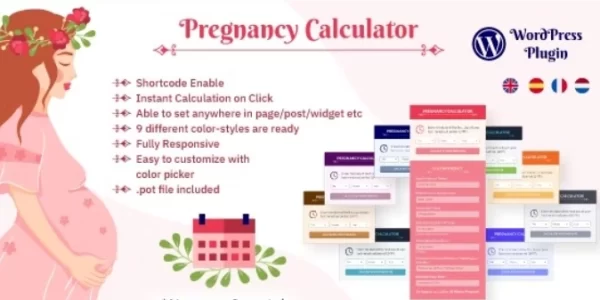 WP Pregnancy Calculator 2.4 GPL Plugins