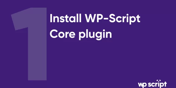 WP-Script Core Plugin 4.2.3 GPL Plugins
