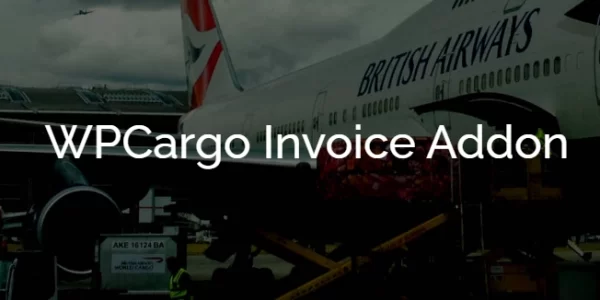 WPCargo Invoice Addon 3.0.1 GPL Plugins