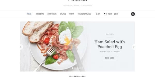 WPZOOM Foodica 4.0.0 GPL Theme