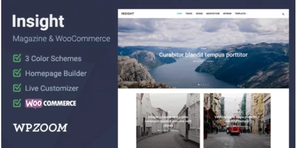 WPZOOM Insight 1.3.14 GPL Theme