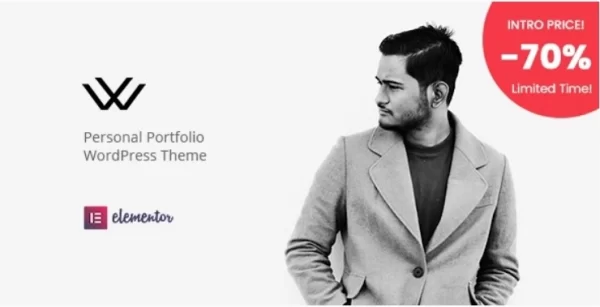Waxon Personal Portfolio WordPress Theme 3.0.0 GPL Theme