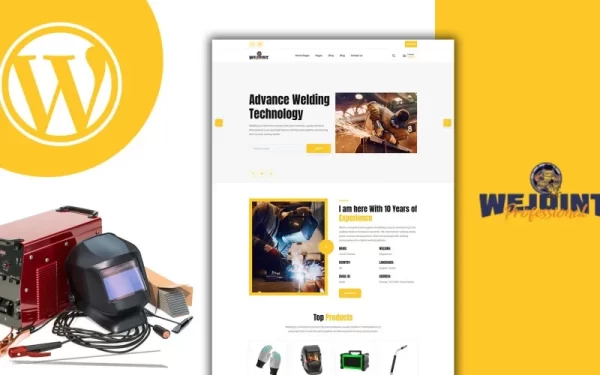 Wejoint Industry and Engineering WordPress Theme 1.0.0 GPL Theme