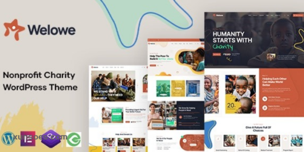 Welowe Nonprofit Charity WordPress Theme 1.0.0 GPL Theme