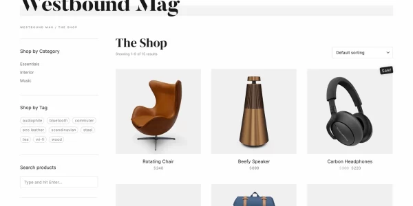 Westbound — A Storyful WordPress Blogging Theme 1.0 GPL Theme