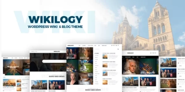 Wikilogy Wiki Blog 1.2.1 GPL Theme