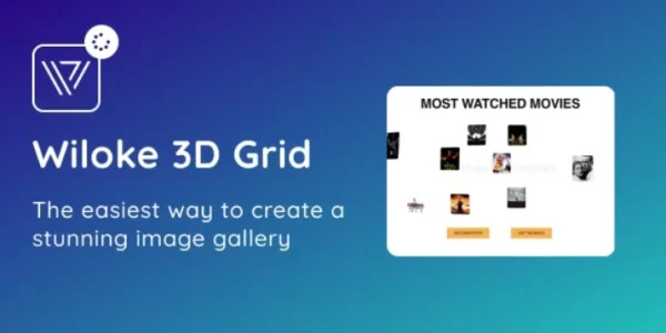 Wiloke 3D Grid Addon for Elementor 2.0.1 GPL Plugins