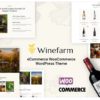 WineFarm Wine Store and Drinks Elementor WooCommerce Theme 1.0.0 GPL Theme