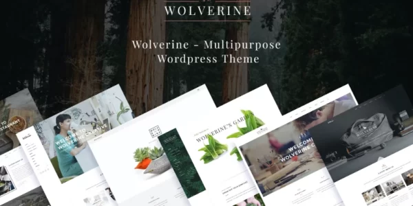 Wolverine Responsive Multi-Purpose Theme 3.3 GPL Theme