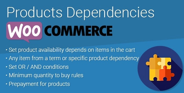 WooCommerce Products Dependencies Product Availability Rules 2.0.1 GPL Plugins