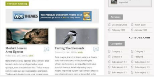 WooThemes Busybee Premium Theme 2.9.4 GPL Theme