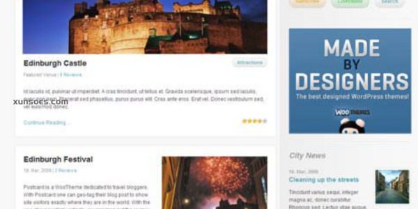 WooThemes City Guide Premium Theme 1.6.7 GPL Theme