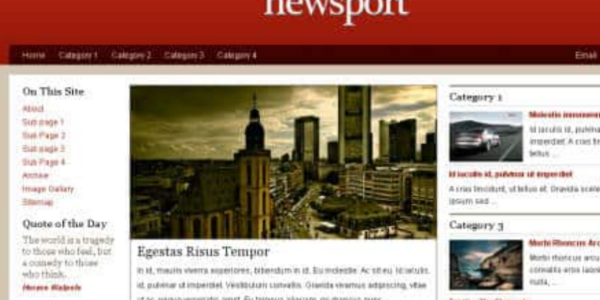 WooThemes Newsport Premium Theme 2.3.0 GPL Theme