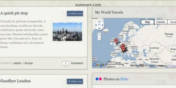 WooThemes Postcard Premium Theme 1.9.5 GPL Theme