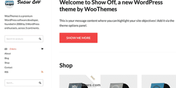 WooThemes Showoff Premium Theme 1.2.2 GPL Theme