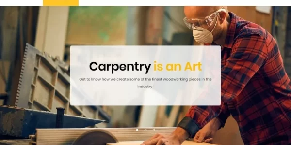 Woodsmaster Carpenter Handyman WordPress Theme 1.0.0 GPL Theme