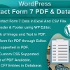 WordPress Contact Form 7 PDF, Google Sheet Database 2.5.2 GPL Plugins
