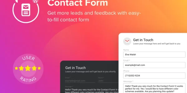 WordPress Contact Form Plugin 2.3.1 GPL Plugins