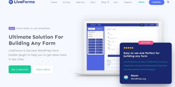 WordPress Live Forms Pro 4.4.6 GPL Plugins