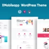 XMobileapp Mobile App One page WordPress Theme 1.0.0 GPL Theme