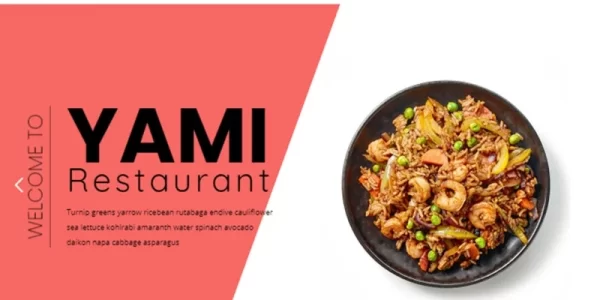 Yami Foods Restaurant WordPress theme WordPress Theme 1.1.0 GPL Theme