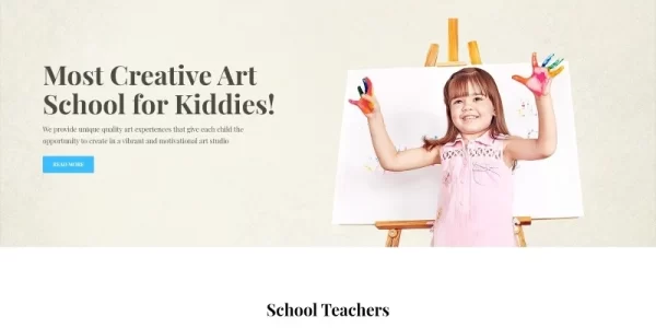 Yoozie Children Art School WordPress theme WordPress Theme 1.0.0 GPL Theme