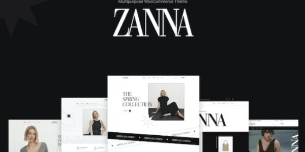 ZANNA  – Elementor WooCommerce Theme 1.0 GPL Theme
