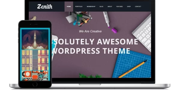 Zenith WordPress Theme 9.0.2 GPL Theme