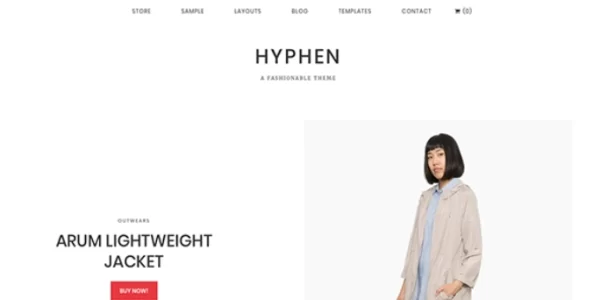ZigZagPress Hyphen 1.0.2 GPL Theme
