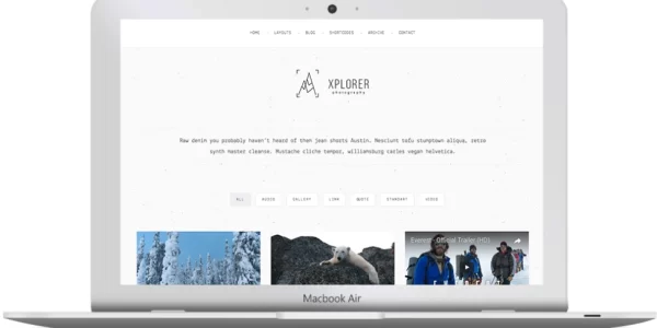 ZigZagPress Xplorer WordPress Theme 1.2.0 GPL Theme