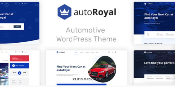 autoRoyal Automotive WordPress Theme 1.4.8 GPL Theme
