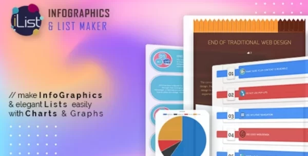 iList Pro – Infographic Maker 8.1.5 GPL Plugins