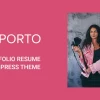 oPorto Responsive Personal Portfolio Resume WordPress Theme 1.0.0 GPL Theme