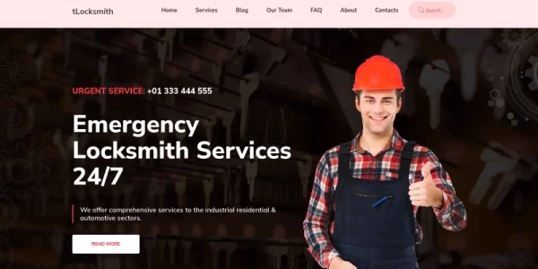 tLocksmith Locksmith WordPress Theme 1.0.0 GPL Theme