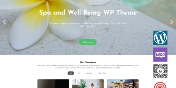 tMeditate Spa and Well-Being WordPress Theme 1.0.0 GPL Theme