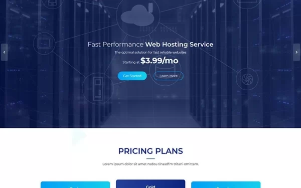 vHost Web Hosting WordPress Theme 1.0.1 GPL Theme