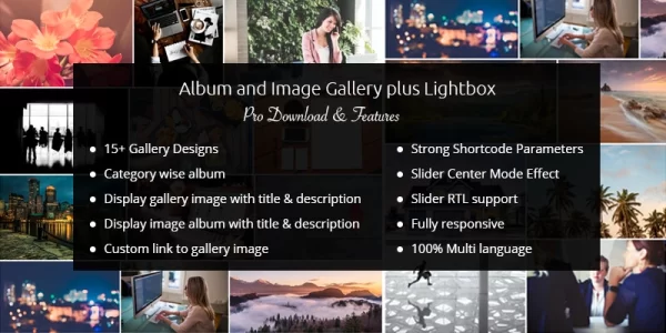 Album and Image Gallery Plus Lightbox 1.7 GPL Plugins