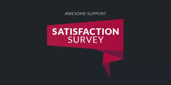 Awesome support Satisfaction Survey 1.0.8 GPL Plugins