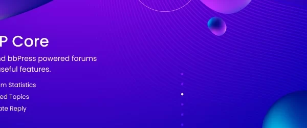 BBP Core Pro Expand bbPress Powered Forums With Useful Features 1.1.0 GPL Plugins