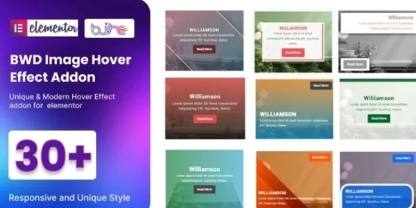 BWD Image Hover Effect addon for elementor 1.1 GPL Plugins