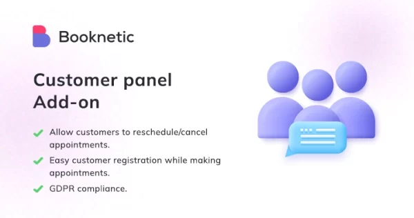 Booknetic – Customer Panel Addon 1.3.6 GPL Plugins
