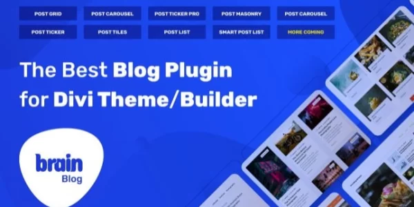 BrainBlog Divi Post Modules 1.2.7 GPL Plugins