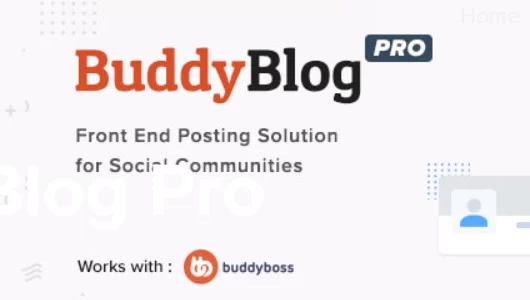 BuddyBlog Pro 1.4.2 GPL Plugins