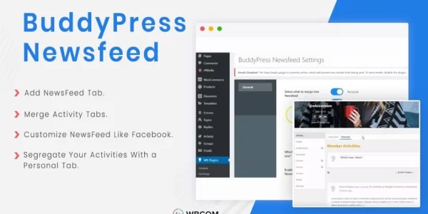 BuddyPress Newsfeed 1.7.0 GPL Plugins