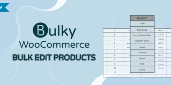 Bulky WooCommerce Bulk Edit Products, Orders, Coupons 1.3.3 GPL Plugins