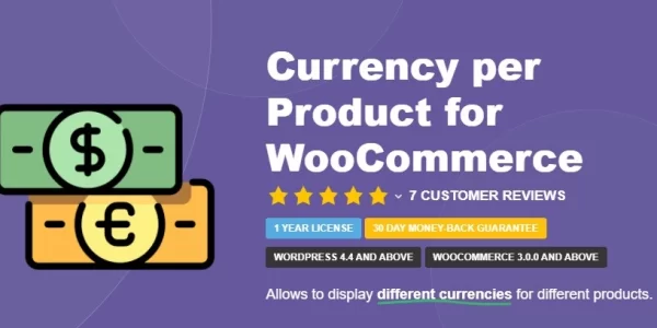 Currency per Product for WooCommerce By TycheSoftwares 1.5.1 GPL Plugins