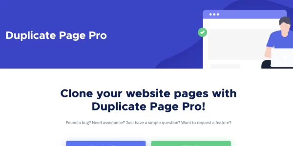 Duplicate Page Pro 1.4.1 GPL Plugins